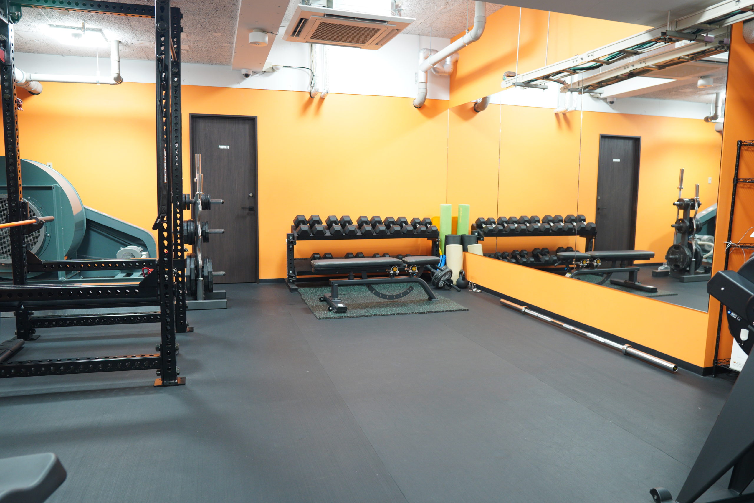 フリーウェイトエリア